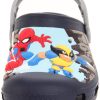 Sapato Crocs Infantil Esquadrão de Heróis Homem Aranha Hulk Woverine