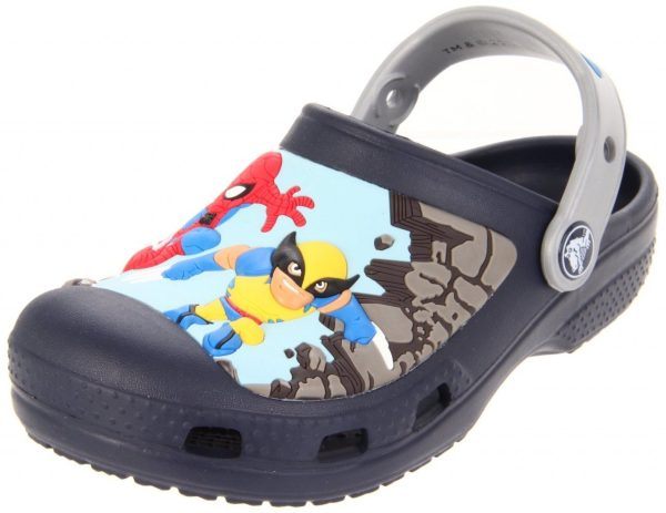 Sapato Crocs Infantil Esquadrão de Heróis Homem Aranha Hulk Woverine Sapato Crocs Infantil Esquadrão de Heróis Homem Aranha Hulk Woverine