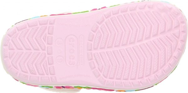 Sapato Crocs Infantil Hello Kitty Rosa e Branco