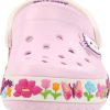 Sapato Crocs Infantil Hello Kitty Rosa e Branco