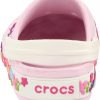 Sapato Crocs Infantil Hello Kitty Rosa e Branco