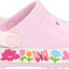 Sapato Crocs Infantil Hello Kitty Rosa e Branco