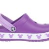 Sapato Crocs Infantil Lilás Roxo Mickey Mouse Disney
