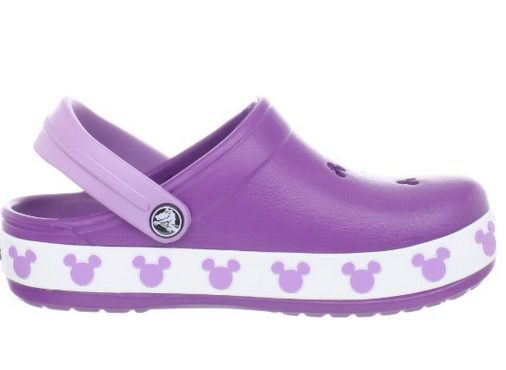 Sapato Crocs Infantil Lilás Roxo Mickey Mouse Disney Sapato Crocs Infantil Lilás Roxo Mickey Mouse Disney