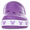 Sapato Crocs Infantil Lilás Roxo Mickey Mouse Disney