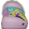Sapato Crocs Infantil Princesas Rapunzel Bela e Aurora Disney