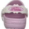 Sapato Crocs Infantil Princesas Rapunzel Bela e Aurora Disney