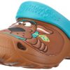 Sapato Crocs Infantil Scooby Doo Marrom