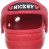 Sapato Crocs Infantil Vermelho Mickey Disney