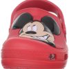 Sapato Crocs Infantil Vermelho Mickey Disney