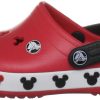 Sapato Crocs Infantil Vermelho Mickey Mouse Disney