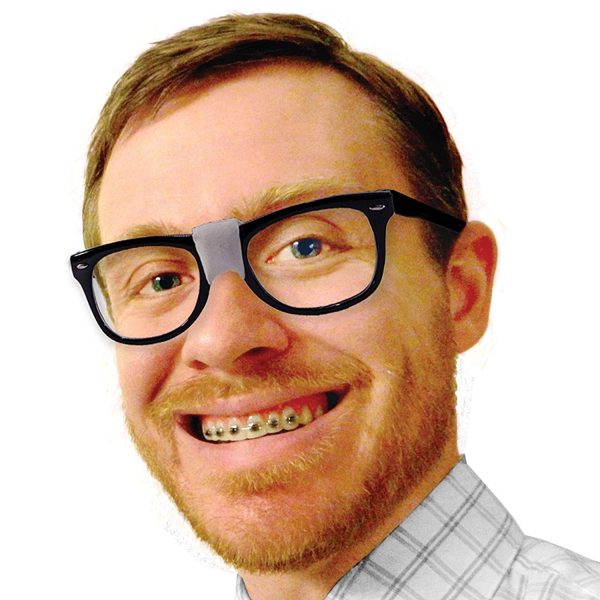 Dente com Aparelho Nerd Geek Clássica Dente com Aparelho Nerd Geek Clássica