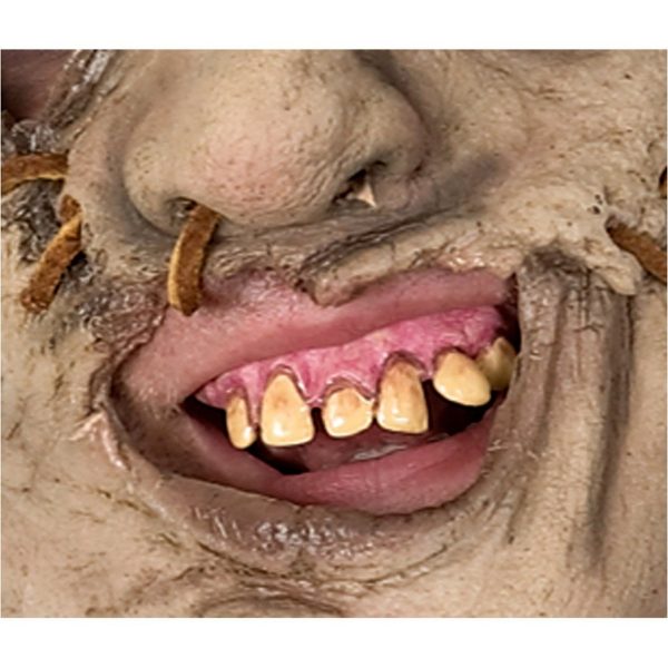 Dentes Leatherface Adulto Luxo Dentes Leatherface Adulto Luxo