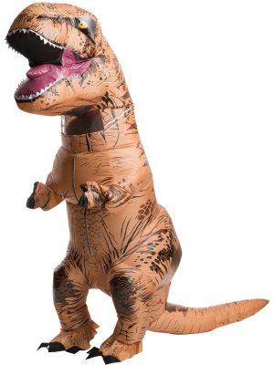 Fantasia Inflável Jurassic Park O Mundo dos Dinossauros Adulto Fantasia Inflável Jurassic Park O Mundo dos Dinossauros Adulto