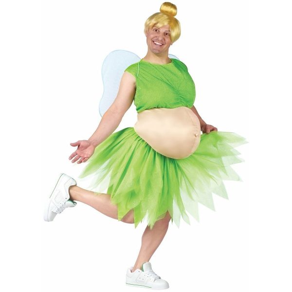 Fantasia Adulto da Sininho com Barriga Fantasia Adulto da Sininho com Barriga