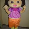 Fantasia Adulto Dora a Exploradora Mascote Luxo