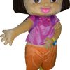 Fantasia Adulto Dora a Exploradora Mascote Luxo
