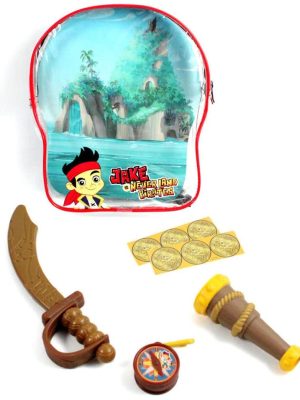 Espada e Luneta Infantil Pirata Jake da Terra do Nunca Espada e Luneta Infantil Pirata Jake da Terra do Nunca