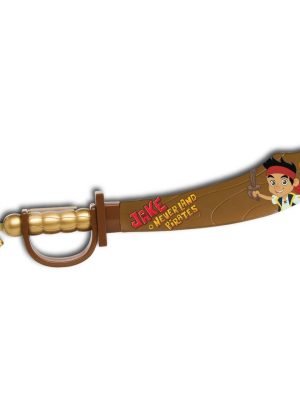 Espada Infantil Eletrônica Pirata Jake Luxo da Terra do Nunca