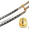 Espada Katana Samurai Ninja de Espuma de borracha Dourada