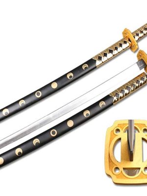 Espada Katana Samurai Ninja de Espuma de borracha Dourada Espada Katana Samurai Ninja de Espuma de borracha Dourada