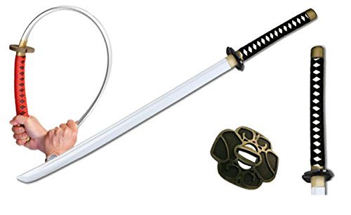 Espada Katana Samurai Ninja de Espuma de borracha Preto Espada Katana Samurai Ninja de Espuma de borracha Preto