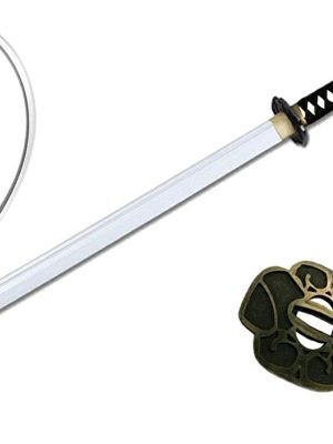 Espada Katana Samurai Ninja de Espuma de borracha Preto Espada Katana Samurai Ninja de Espuma de borracha Preto