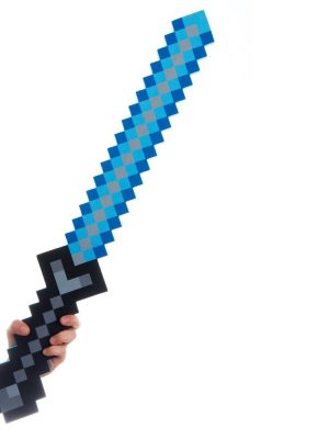 Espada Minecraft Azul Espada Minecraft Azul