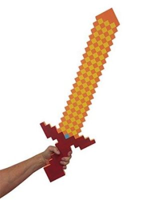 Espada Minecraft Fogo Espada Minecraft Fogo