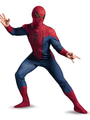 Fantasia Adulto Homem Aranha Os Vingadores Clássica Luxo Fantasia Adulto Homem Aranha Os Vingadores Clássica Luxo