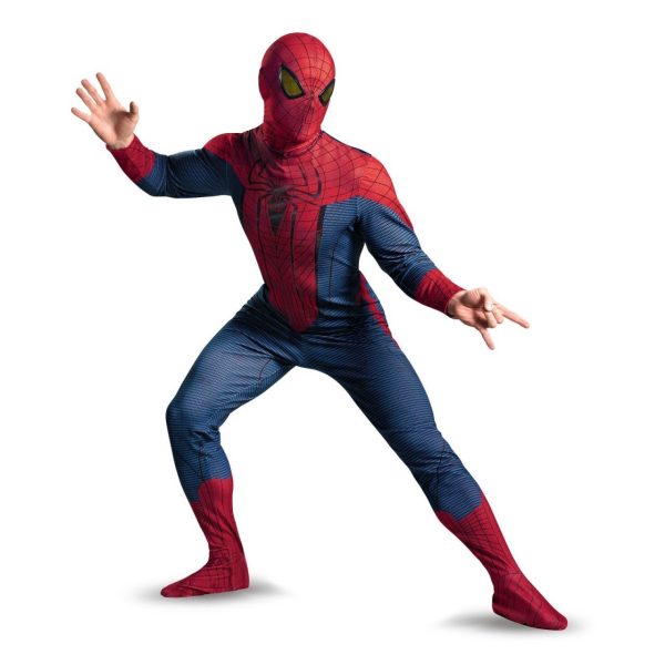 Fantasia Adulto Homem Aranha Os Vingadores Clássica Luxo Fantasia Adulto Homem Aranha Os Vingadores Clássica Luxo