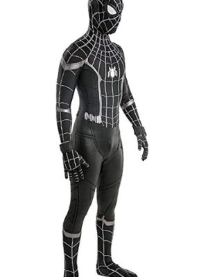 Fantasia Adulto Homem Aranha Spider Man Spandex Preto Fantasia Adulto Homem Aranha Spider Man Spandex Preto