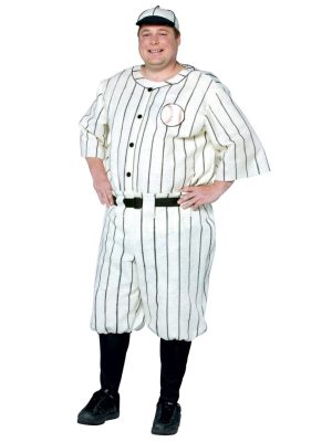 Fantasia Adulto Jogador de Baseball Beisebol XG Fantasia Adulto Jogador de Baseball Beisebol XG