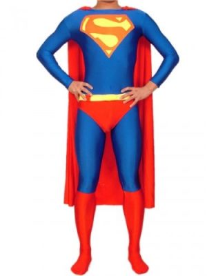 Fantasia Adulto Super Homen Superman Spandex Fantasia Adulto Super Homen Superman Spandex