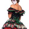 Fantasia Caveira Mexicana Adulto Extra Grande Clássica
