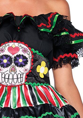 Fantasia Caveira Mexicana Adulto Extra Grande Clássica Fantasia Caveira Mexicana Adulto Extra Grande Clássica