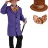 Fantasia Willy Wonka Infantil Luxo 2