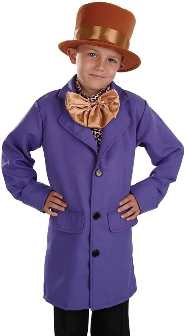 Fantasia Willy Wonka Infantil Luxo 2 Fantasia Willy Wonka Infantil Luxo 2