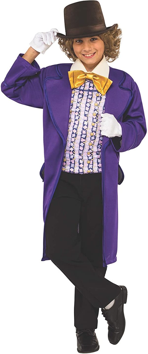 Fantasia Willy Wonka Infantil Luxo Fantasia Willy Wonka Infantil Luxo