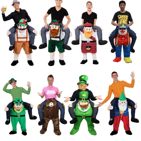 Fantasia de Montar Alemão de Barba Me Carregando Adulto Fantasia de Montar Alemão de Barba Me Carregando Adulto