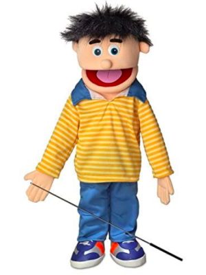 Boneco Fantoche Ventríloquo Jovem Caio Luxo Boneco Fantoche Ventríloquo Jovem Caio Luxo