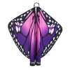 Asa Borboleta Luxo Rosa Adulto Tecido Gigante