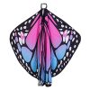 Asa Borboleta Luxo Rosa Adulto Tecido Gigante