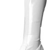 Bota Adulto Branca Plataforma Luxo