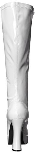 Bota Adulto Branca Plataforma Luxo Bota Adulto Branca Plataforma Luxo