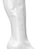Bota Adulto Branca Plataforma Luxo