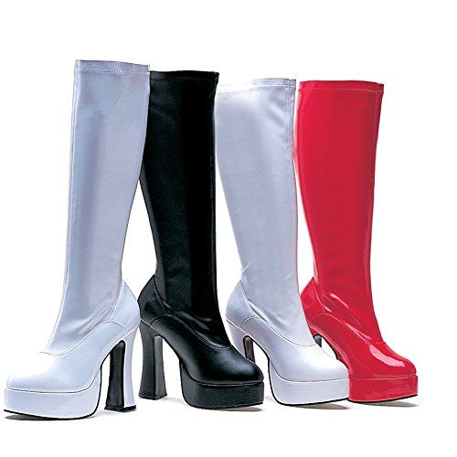 Bota Adulto Branca Plataforma Luxo Bota Adulto Branca Plataforma Luxo