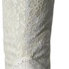 Bota Branca de Amarrar