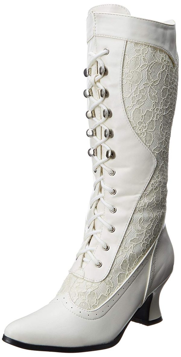 Bota Branca de Amarrar Bota Branca de Amarrar