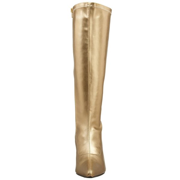 Bota Dourada Adulto Luxo